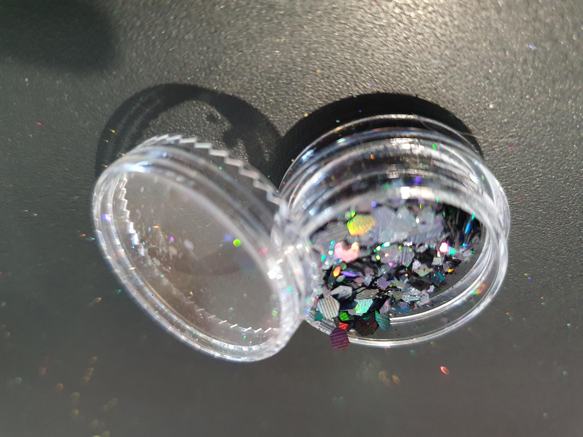 Nail Art Glitter Pots