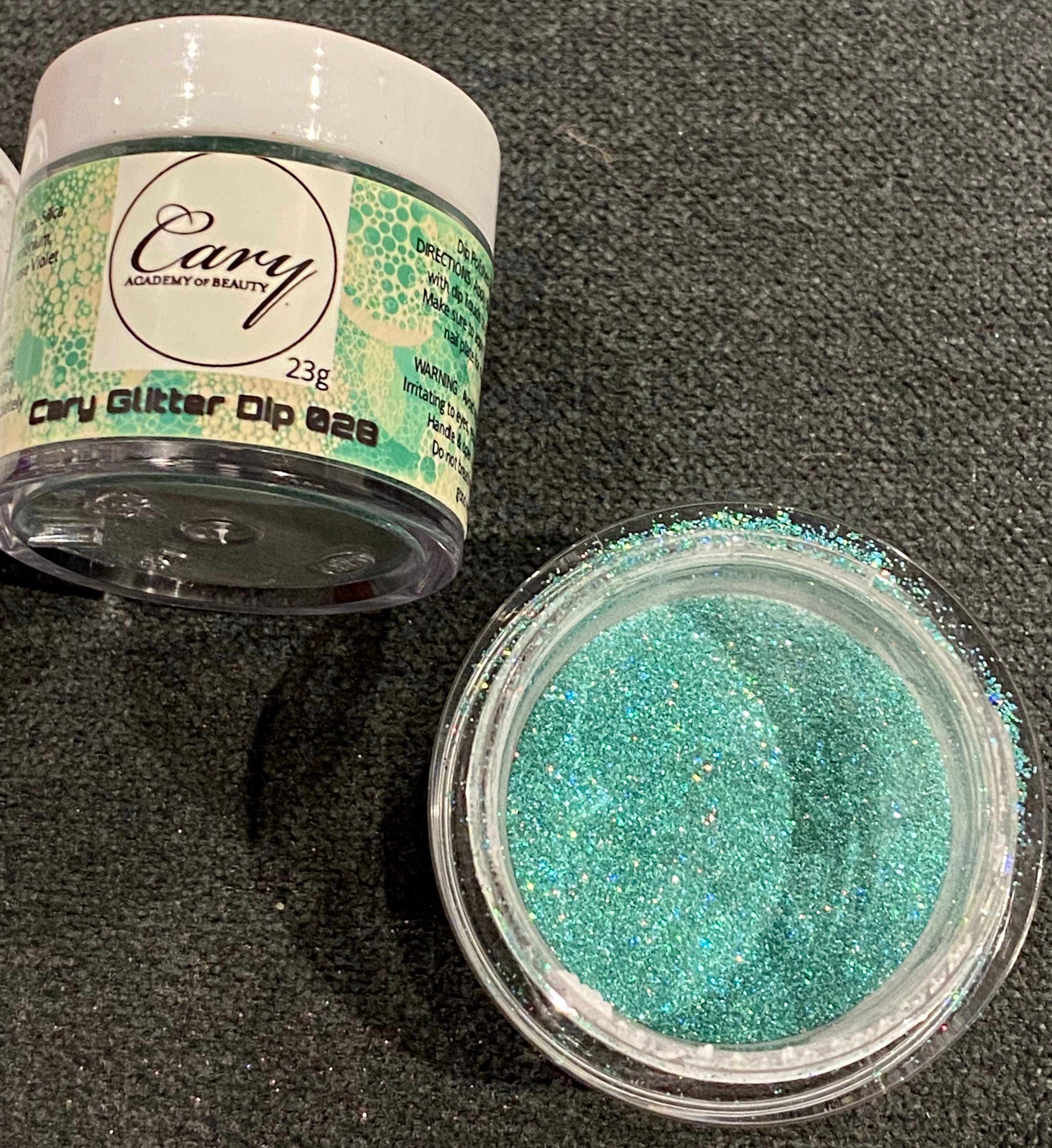 Cary Dip Powder Glitter Teal #28 23g