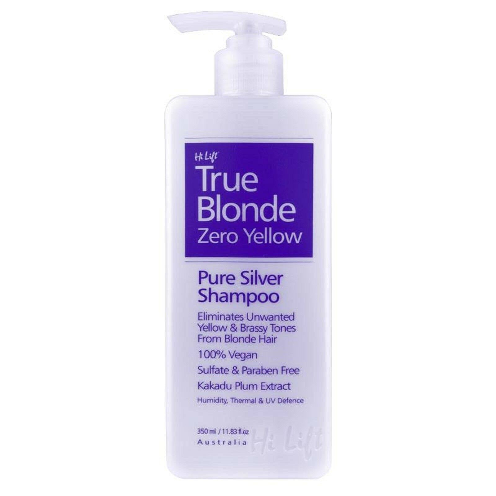 Hi Lift True Blonde Zero Yellow Pure Silver Shampoo